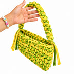 Sac au crochet design Augustine personnalisable choix parmi 18 couleurs